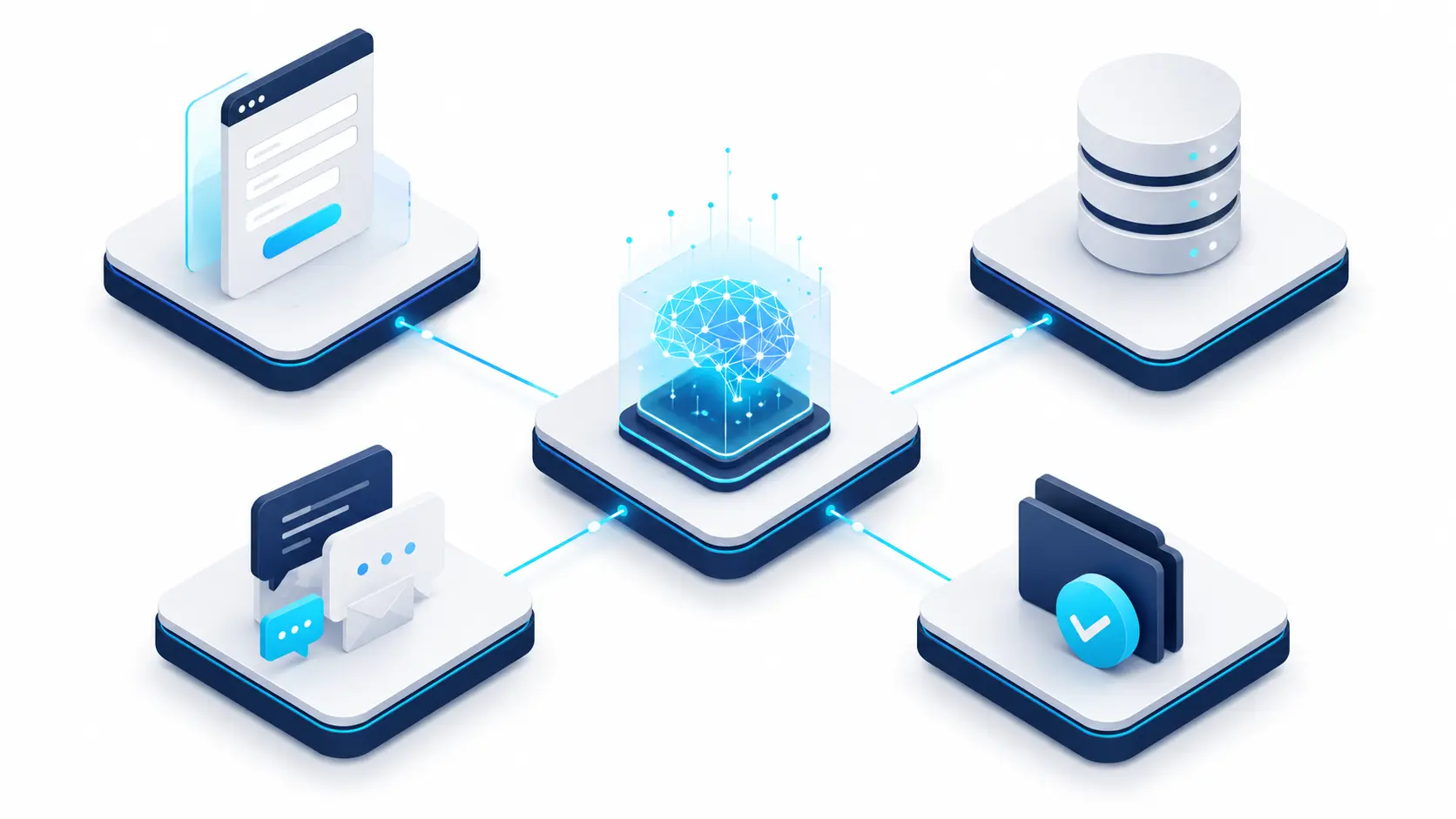 Automatización en ventas para PyMEs: flujo de captura de leads, CRM y agente de IA con RAG conectados a un equipo comercial